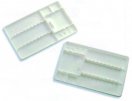 Bandejas desechables mini  - 18,5x14 cm. 400 unidades.