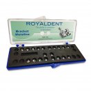 1 caso Roth 022 Royal Dent - 20 brackets con bola en caninos y premolares,